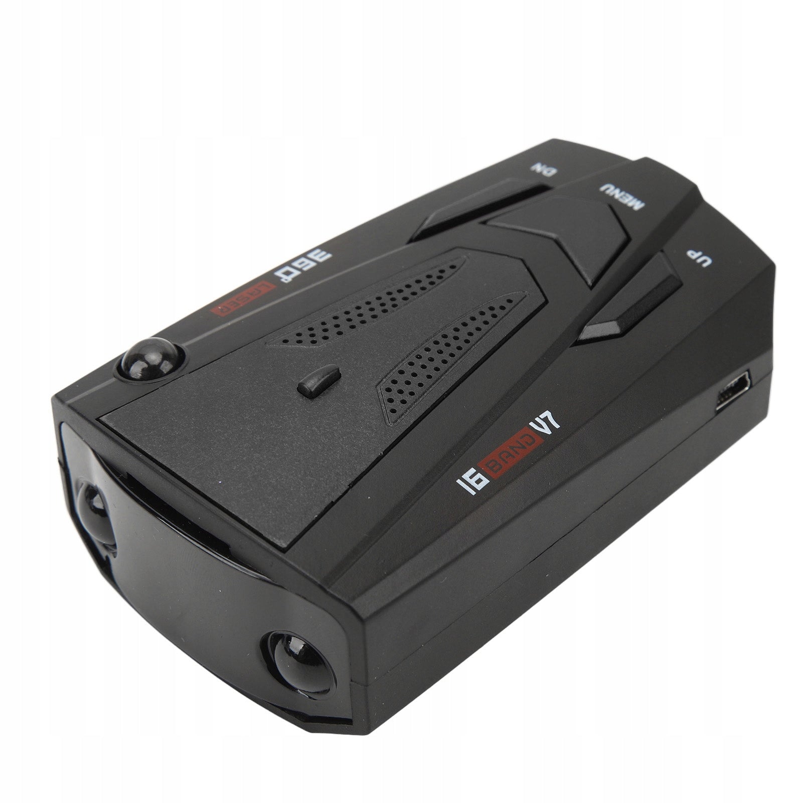 DETECTOR RADAR AUTO CU ALARMĂ SONORĂ DE VITEZĂ CU 16 BENZI