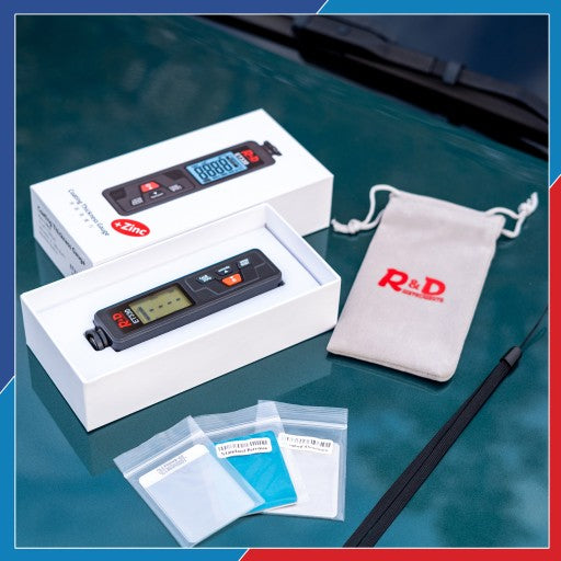 Indicator de grosime a vopselei auto e-lakiernik ET330 Oțel Aluminiu Galvanizat LCD