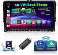 Radio auto Hikity UK-C216, DAB/DAB+ Carplay pentru VW