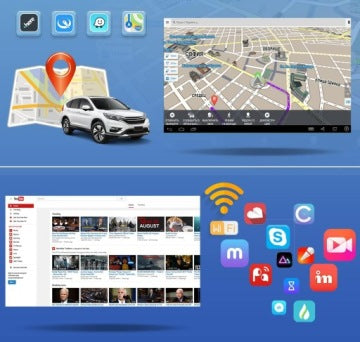 Radio auto Hikity UK-C216, DAB/DAB+ Carplay pentru VW