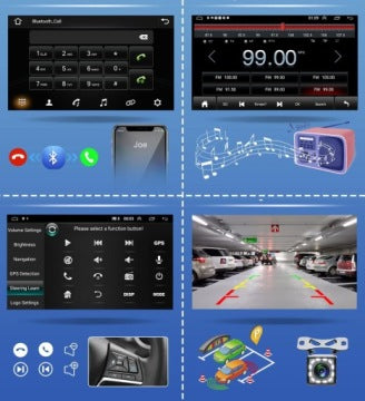 Radio auto Hikity UK-C216, DAB/DAB+ Carplay pentru VW