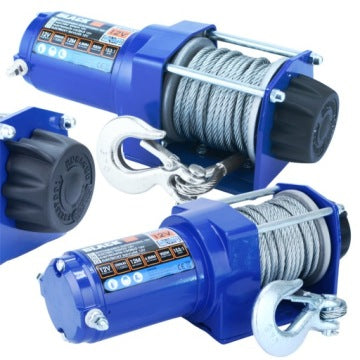 Troliu electric cu frânghie 900W 12V 1133 KG 1.1 T Troliu cu frânghie 12M