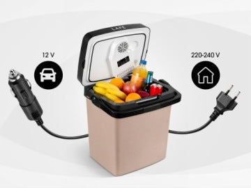 Răcitor auto LAFE USB 26L, răcire portabilă 230V 12V
