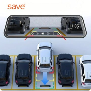 CAMERĂ AUTO ÎNREGISTRATOR VIDEO 4K 2K SONY MIRROR ÎNREGISTRATOR DE CONDUCERE