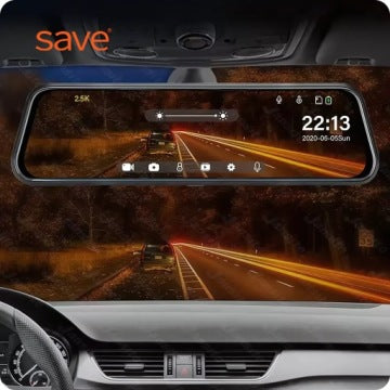 CAMERĂ AUTO ÎNREGISTRATOR VIDEO 4K 2K SONY MIRROR ÎNREGISTRATOR DE CONDUCERE