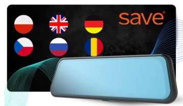 CAMERĂ AUTO ÎNREGISTRATOR VIDEO 4K 2K SONY MIRROR ÎNREGISTRATOR DE CONDUCERE