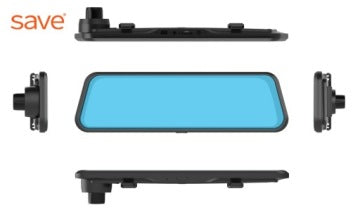 CAMERĂ AUTO ÎNREGISTRATOR VIDEO 4K 2K SONY MIRROR ÎNREGISTRATOR DE CONDUCERE