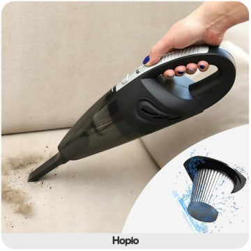 ASPIRATOR AUTO FĂRĂ FIR CU BATERIE Duze HEPA de 120W