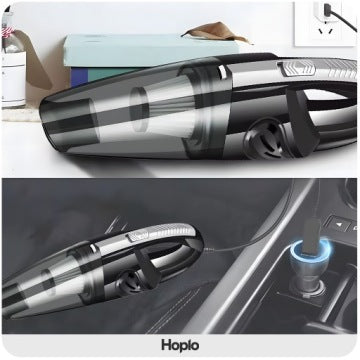 ASPIRATOR AUTO FĂRĂ FIR CU BATERIE Duze HEPA de 120W